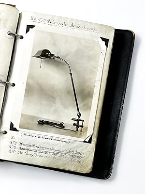 [Manuscript Photo Catalogue of Light Fixture Manufacturer]