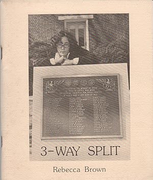 Bild des Verkufers fr 3-WAY SPLIT zum Verkauf von Brian Cassidy Books at Type Punch Matrix