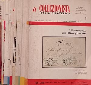 Immagine del venditore per Il Collezionista, Italia Filatelica n.1,3,4,5,6,7,8,9,10,11,12,13 1965 venduto da Biblioteca di Babele