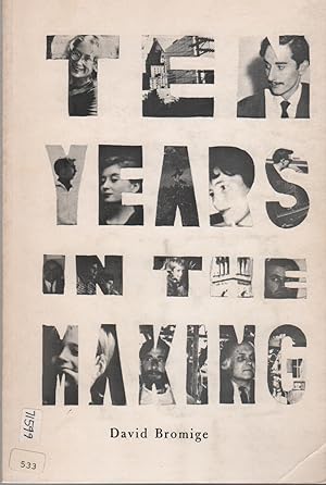 Bild des Verkufers fr TEN YEARS IN THE MAKING: Selected Poems, Songs & Stories 1961-1970 (Vancouver Community Press Writing Series 13) zum Verkauf von Brian Cassidy Books at Type Punch Matrix