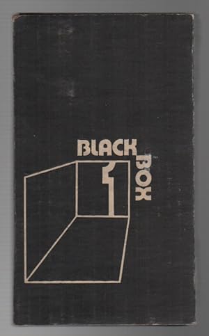 Bild des Verkufers fr BLACK BOX 1 zum Verkauf von Brian Cassidy Books at Type Punch Matrix
