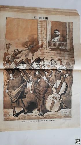 EL MOTÍN - Periódico Satírico Semanal. Nº 47 sup , 6 diciembre 1883