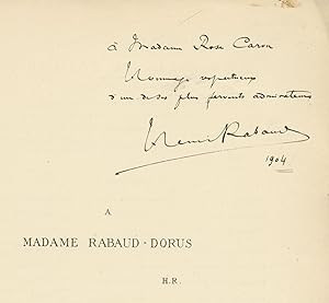 La Fille de Roland Tragédie Musicale en Quatre Actes d'après Henri de Bornier Poëme de Paul Ferri...