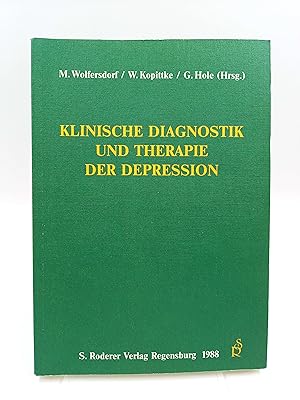 Immagine del venditore per Klinische Diagnostik und Therapie der Depression Weissenauer Depressionssymposium; Band. 1 venduto da Antiquariat Smock