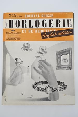 JOURNAL SUISSE D'HORLOGERIE ET DE BIJOUTERIE, ENGLISH EDITION, OCTOBER 1951