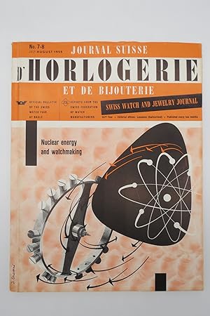JOURNAL SUISSE D'HORLOGERIE ET DE BIJOUTERIE, ENGLISH EDITION, AUGUST 1955