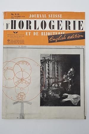 JOURNAL SUISSE D'HORLOGERIE ET DE BIJOUTERIE, ENGLISH EDITION, OCTOBER 1950