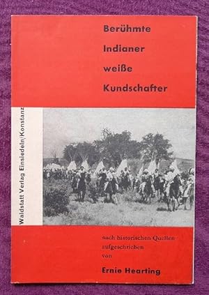 Bild des Verkufers fr Werbeprospekt des Waldstatt Verlag Einsiedeln / Konstanz "Berhmte Indianer weie Kundschafter nach historischen Quellen aufgeschrieben" zum Verkauf von ANTIQUARIAT H. EPPLER