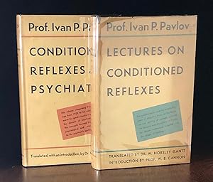 Imagen del vendedor de Lectures on Conditioned Reflexes. Volume One: Twenty-five Years of Objective Study of the Higher Nervous Activity (Behaviour) of Animals. Volume Two: Conditioned Reflexes and Psychiatry. a la venta por Moroccobound Fine Books, IOBA