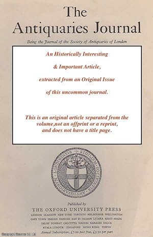Seller image for The Great Seal of England: some Notes and Suggestions. An original article from the The Antiquaries Journal, 1936. for sale by Cosmo Books