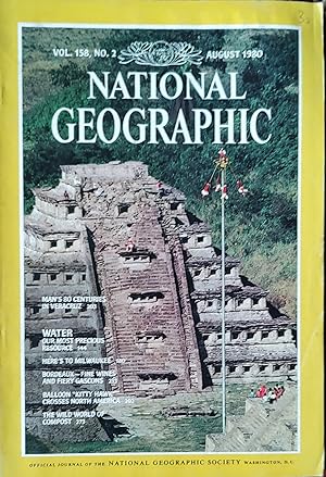Seller image for National Geographic : Vol. 158 No. 2 August 1980 for sale by Shore Books