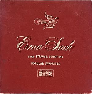 Erna Sack Sings Strauss and Lehar, BACKED WITH Erna Sack Sings Popular Favorites (from Czechoslov...