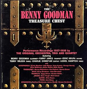 Seller image for The Benny Goodman Treasure Chest / Performance Recordings 1937-1938 by The Original Orchestra, Trio and Quartet (THREE-DISC BIG-BAND LP SET) for sale by Cat's Curiosities