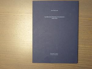 Bild des Verkufers fr Les Editions Frdric CHAMBRIAND 1949-1952. zum Verkauf von Tir  Part