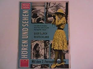 Hören und sehen Heft 28, 9. - 15. Juli 1961 ; Quer durch Deutschland.