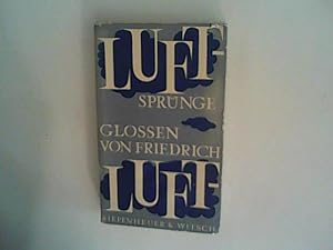 Bild des Verkufers fr Luftsprnge - Heitere Glossen zum Verkauf von ANTIQUARIAT FRDEBUCH Inh.Michael Simon