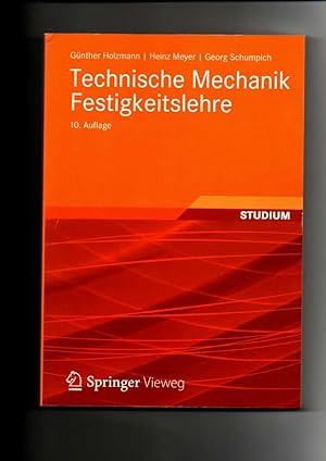 Bild des Verkufers fr Holzmann, Meyer, Schumpich, Technische Mechanik - Festigkeitslehre zum Verkauf von sonntago DE
