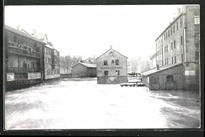 Seller image for Ansichtskarte Nrnberg, Hochwasser 1909, Insel Schtt, Wespennest for sale by Bartko-Reher