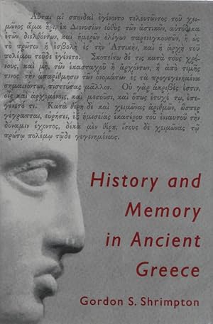 Imagen del vendedor de History and Memory in Ancient Greece. a la venta por Fundus-Online GbR Borkert Schwarz Zerfa