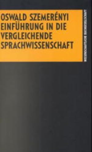 Imagen del vendedor de Einfhrung in die vergleichende Sprachwissenschaft a la venta por Versandantiquariat Felix Mcke