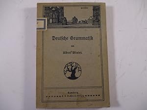 Bild des Verkufers fr Deutsche Grammatik zum Gebrauche an hhern Lehranstalten. zum Verkauf von Antiquariat Bookfarm