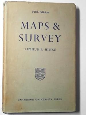 Bild des Verkufers fr Maps and survey zum Verkauf von Cotswold Internet Books