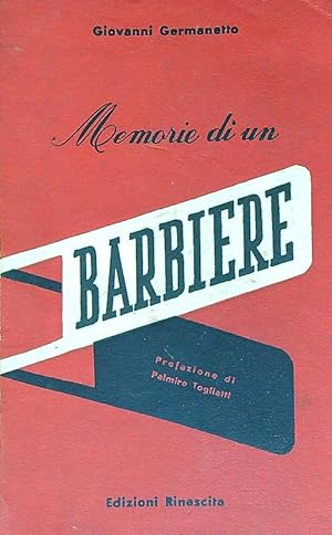 Immagine del venditore per Memorie di un barbiere venduto da Librodifaccia