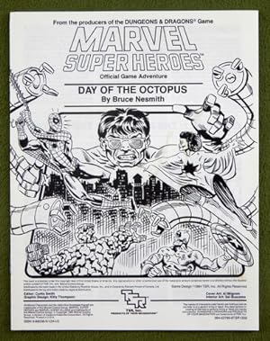 Imagen del vendedor de Day of the Octopus (Marvel Super Heroes Adventure) a la venta por Wayne's Books