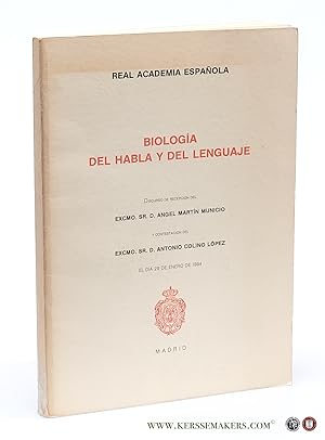 Bild des Verkufers fr Biologia del Habla y del Lenguaje. zum Verkauf von Emile Kerssemakers ILAB