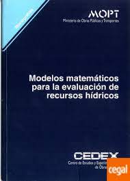 Bild des Verkufers fr Modelos matemticos para la evaluacin de recursos hdricos. M-25 zum Verkauf von Libros Tobal