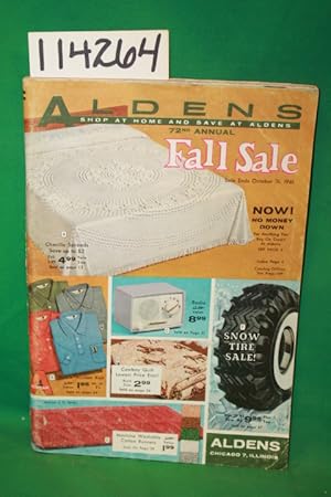 Image du vendeur pour Aldens 72nd annual fall sale CATALOG mis en vente par Princeton Antiques Bookshop