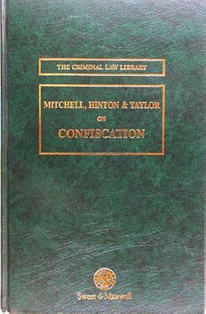 Bild des Verkufers fr Mitchell, Hinton & Taylor on CONFISCATION. zum Verkauf von Entelechy Books