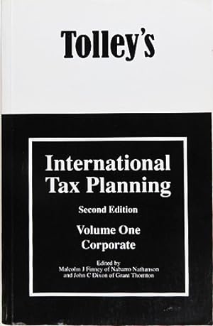 Seller image for Tolley's International Tax Planning. Volumes One and Two. 2nd Edition. for sale by Entelechy Books