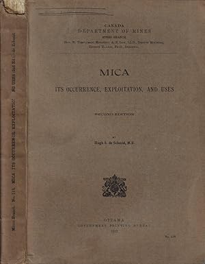 Seller image for Mica its occurrence, exploitation, and uses for sale by Biblioteca di Babele