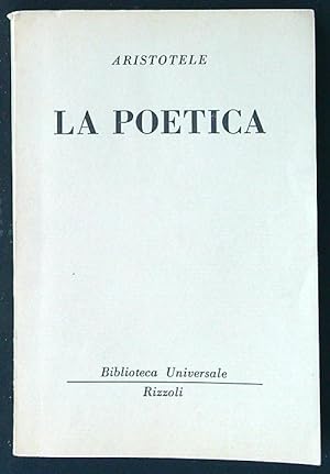 Bild des Verkufers fr La poetica zum Verkauf von Librodifaccia