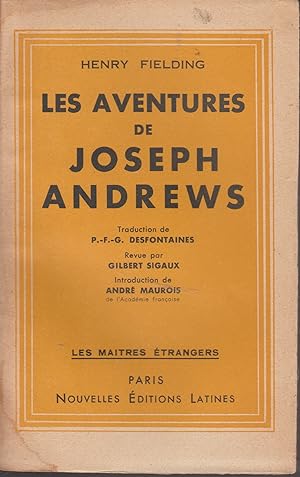 Imagen del vendedor de LES AVENTURES DE JOSEPH ANDREWS a la venta por Librairie l'Aspidistra