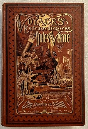 Image du vendeur pour Cinq Semaines en Ballon / Voyage au Centre de la Terre (Voyages Extraordinaires) mis en vente par SF & F Books