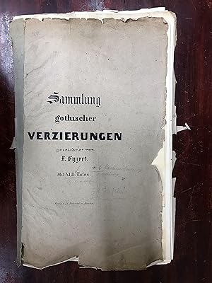 Sammlung gothischer Verzierungen.