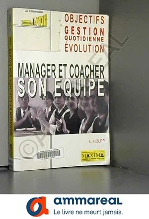 Imagen del vendedor de Manager et coacher son quipe a la venta por Ammareal