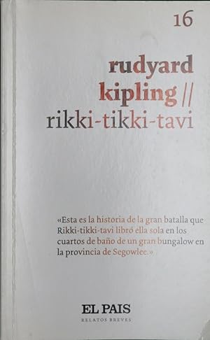 Imagen del vendedor de Rikki-tikki-tavi a la venta por Librera Alonso Quijano