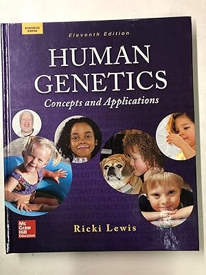 Immagine del venditore per Human Genetics Concepts and Applications venduto da Chamblin Bookmine