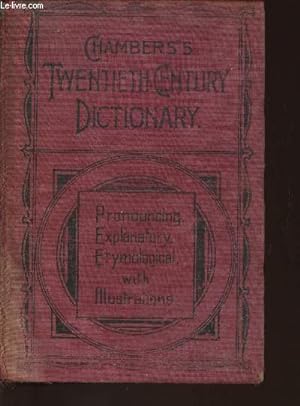 Bild des Verkufers fr Chamber's 20th century dictionary of the English language zum Verkauf von Le-Livre