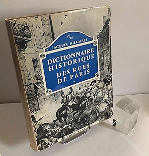 Dictionnaire historique des rues de Paris. Volume I - Deuxième édition. Les éditions de Minuit. P...