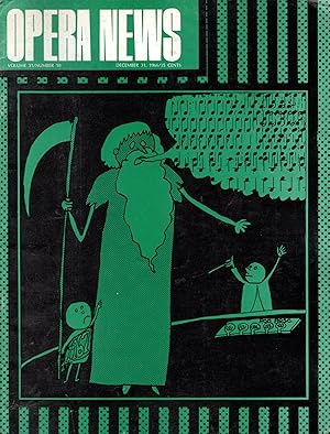 Seller image for Opera News: Volume 31, No. 10; December 31, 1966 for sale by Dorley House Books, Inc.