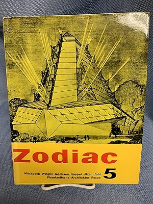 Image du vendeur pour Zodiac 5. International Magazine of Contemporary Architecture mis en vente par Bryn Mawr Bookstore