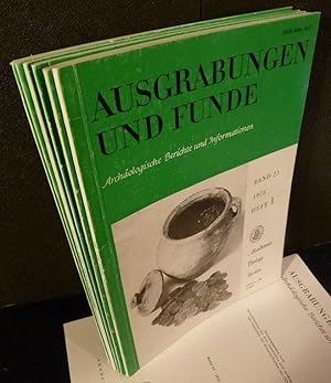 Ausgrabungen und Funde. Archäologische Berichte und Informationen. Herausgeber: Zentralinstitut f...