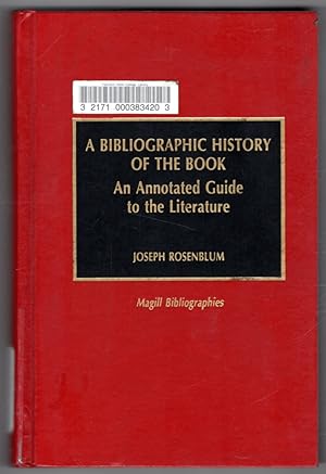 A Bibliographic History of the Book