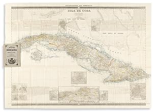 Atlas de Esapana y Susus Posesiones de Ultramar: Isla de Cuba Por El Teniente Coronel Captain de ...