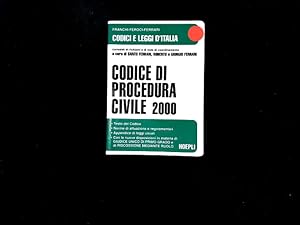 Seller image for Codice di procedura civile : con le disposizioni di attuazione, appendice di leggi usuali, indici sommario, cronologico e analitico-alfabetico. for sale by Antiquariat Bookfarm