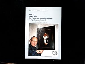 Bild des Verkufers fr SLR '87: Papers from the Fourth International Symposium on Sign Language Research. Lappeenranta, Finland July 15-19, 1987 (Internationale Arbeiten zur . Sign Language and Communication of the Deaf). Papers from the Fourth International Symposium on Sign Language Research. Lappeenranta, Finland July 15-19, 1987. zum Verkauf von Antiquariat Bookfarm